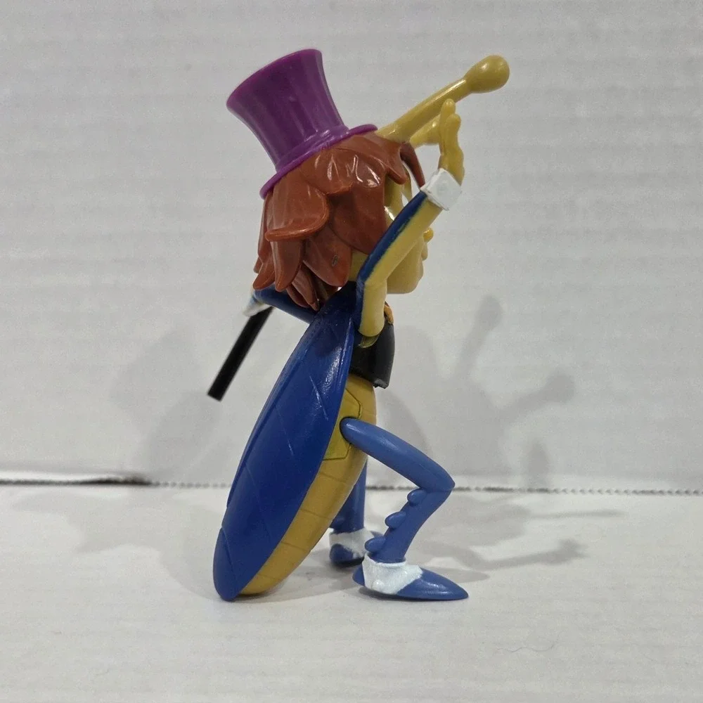 Beat Bugs Jasper the Cricket Action Figure Netflix Series Toy Purple Top Hat